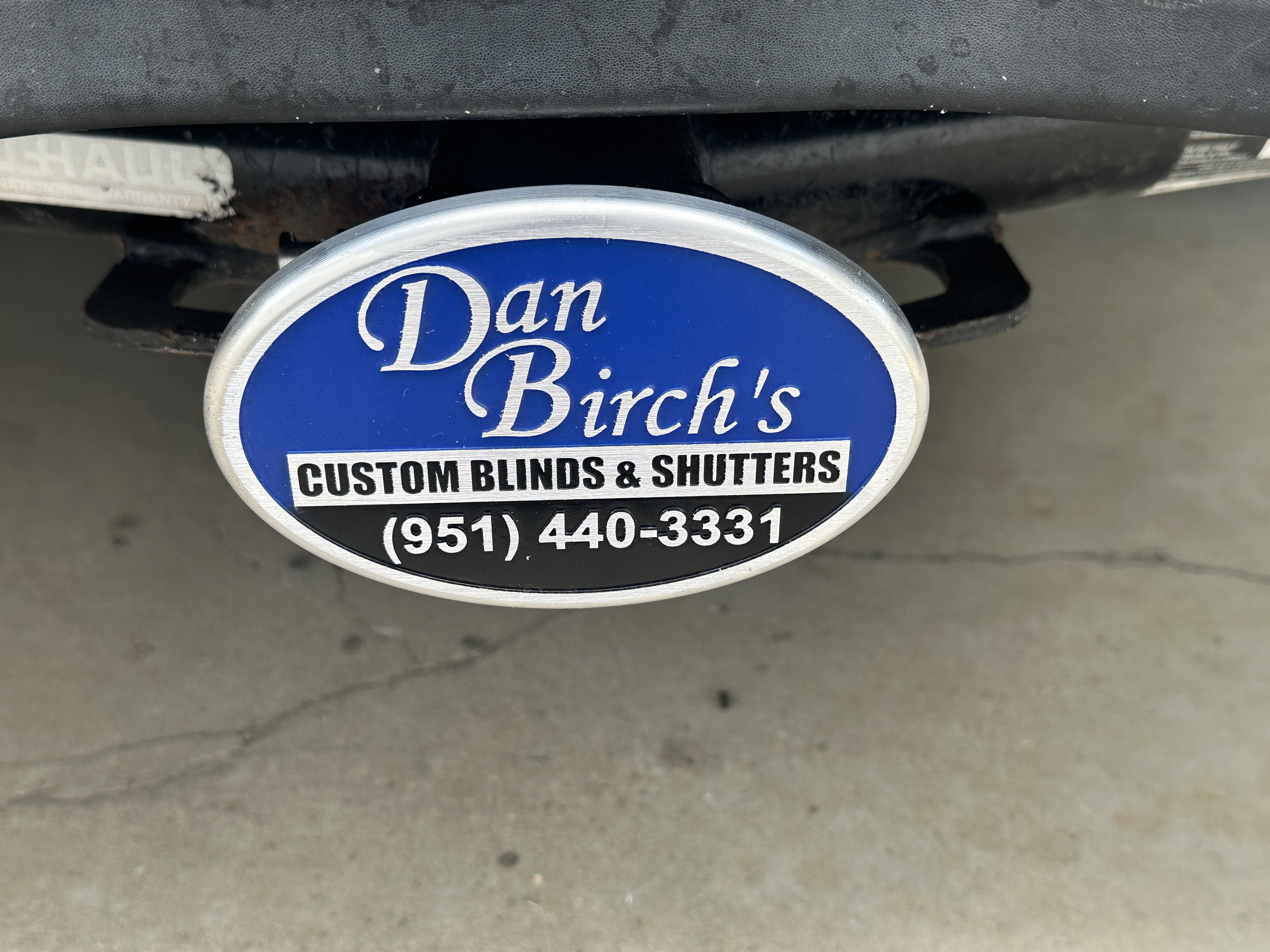 Custom hitch cover sample 5