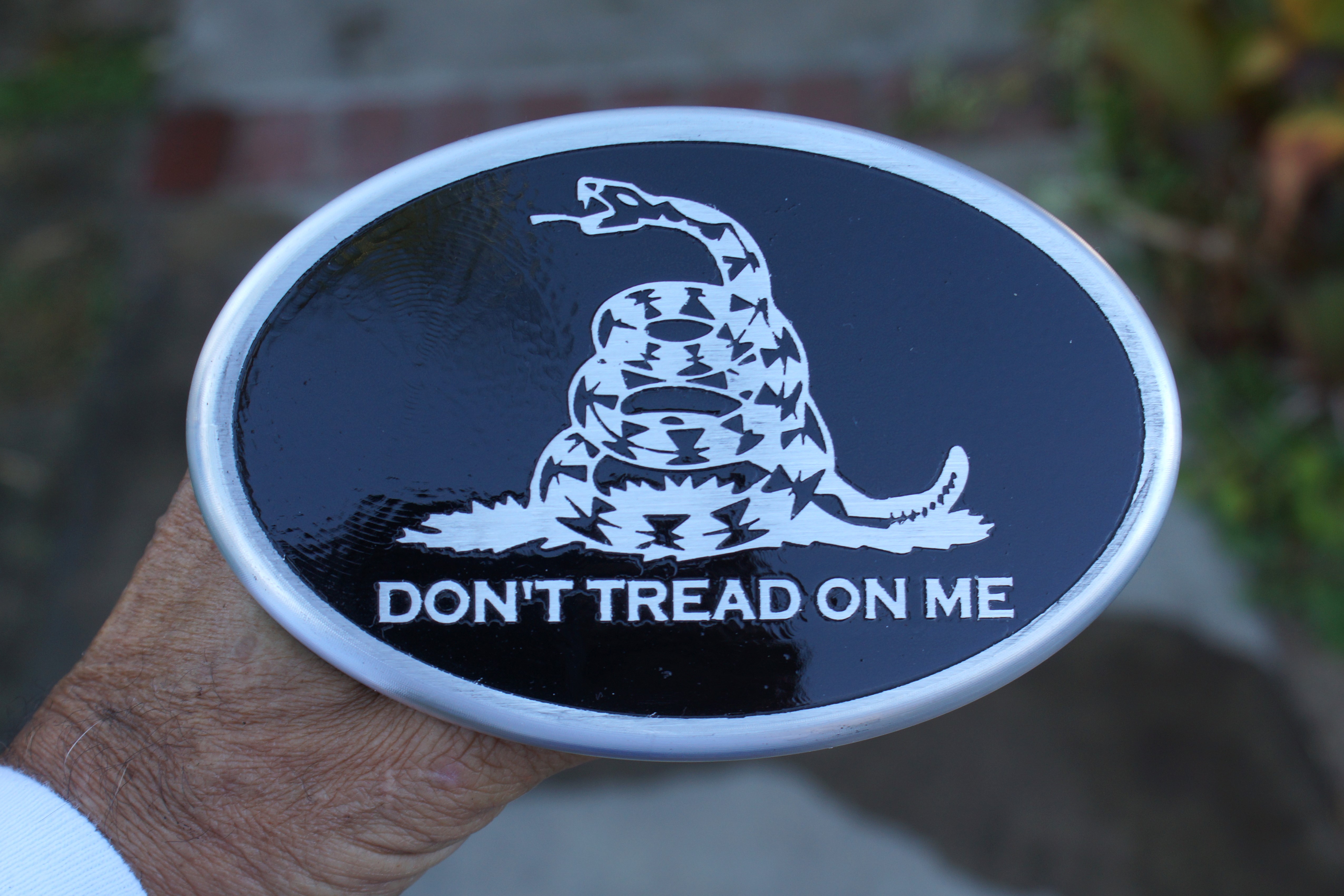 Custom hitch cover sample 7