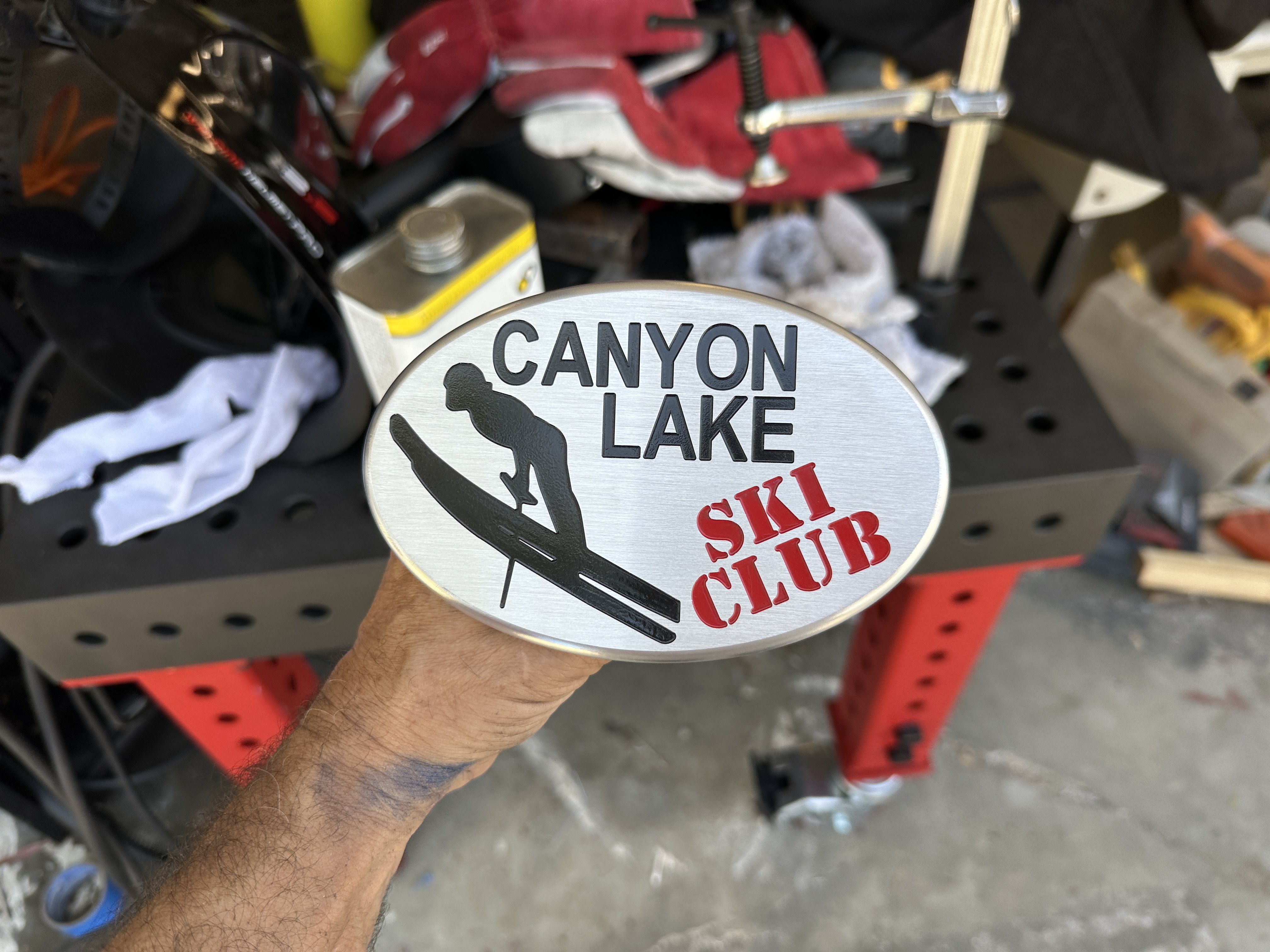 Custom hitch cover sample 3