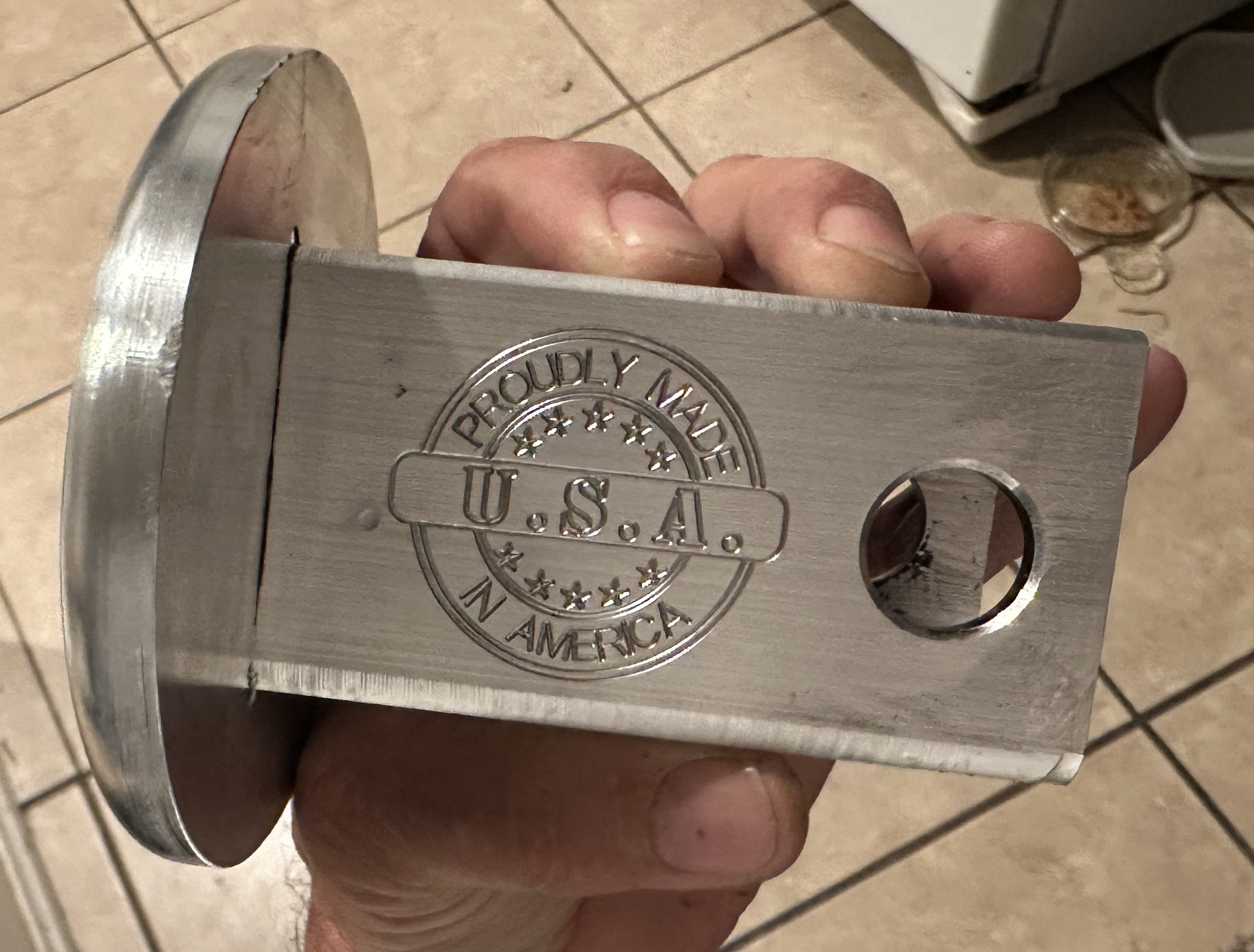 USA hitch cover
